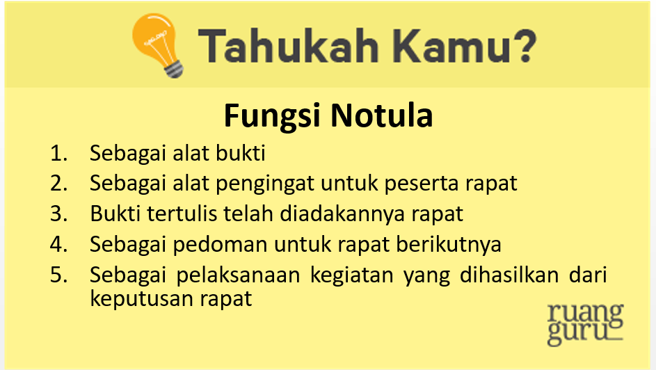 Mengenal Perbedaan Rangkuman Dan Notula Bahasa Indonesia Kelas